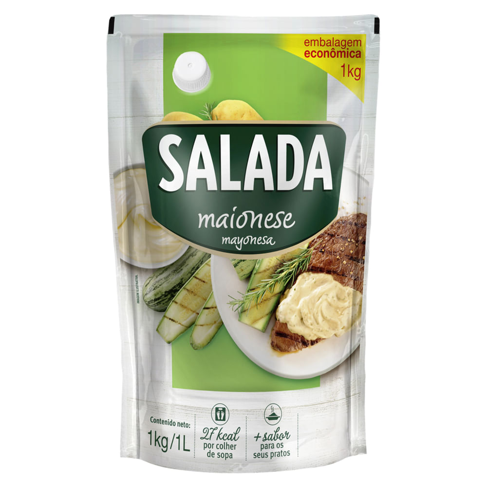 Maionese Salada Tradicional Sachê 1kg