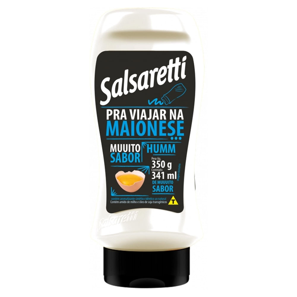Maionese Salsaretti Tradicional Squeeze 350g