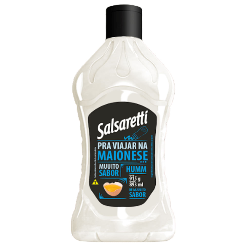 Maionese Salsaretti Grande 915g