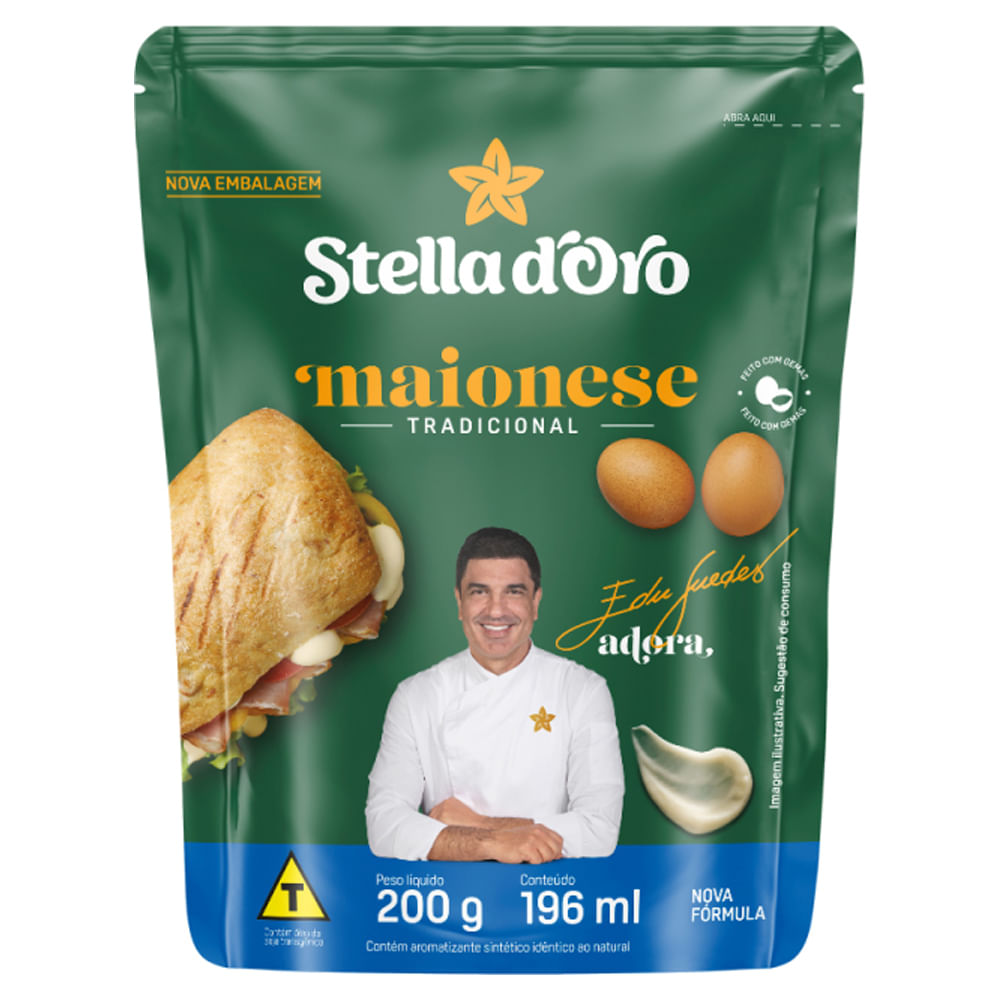 Maionese Stella Doro Tradicional Squeeze 200g