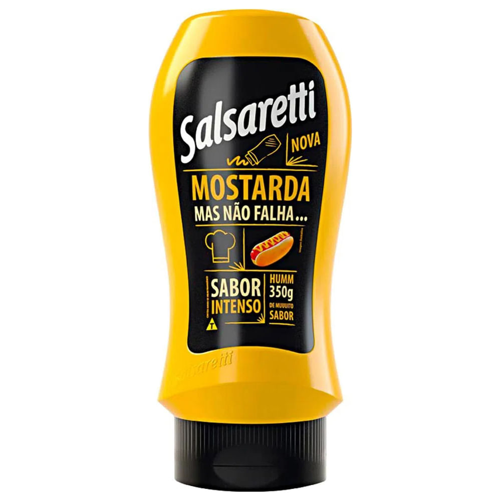 Mostarda Amarela Salsaretti Squeeze 350g