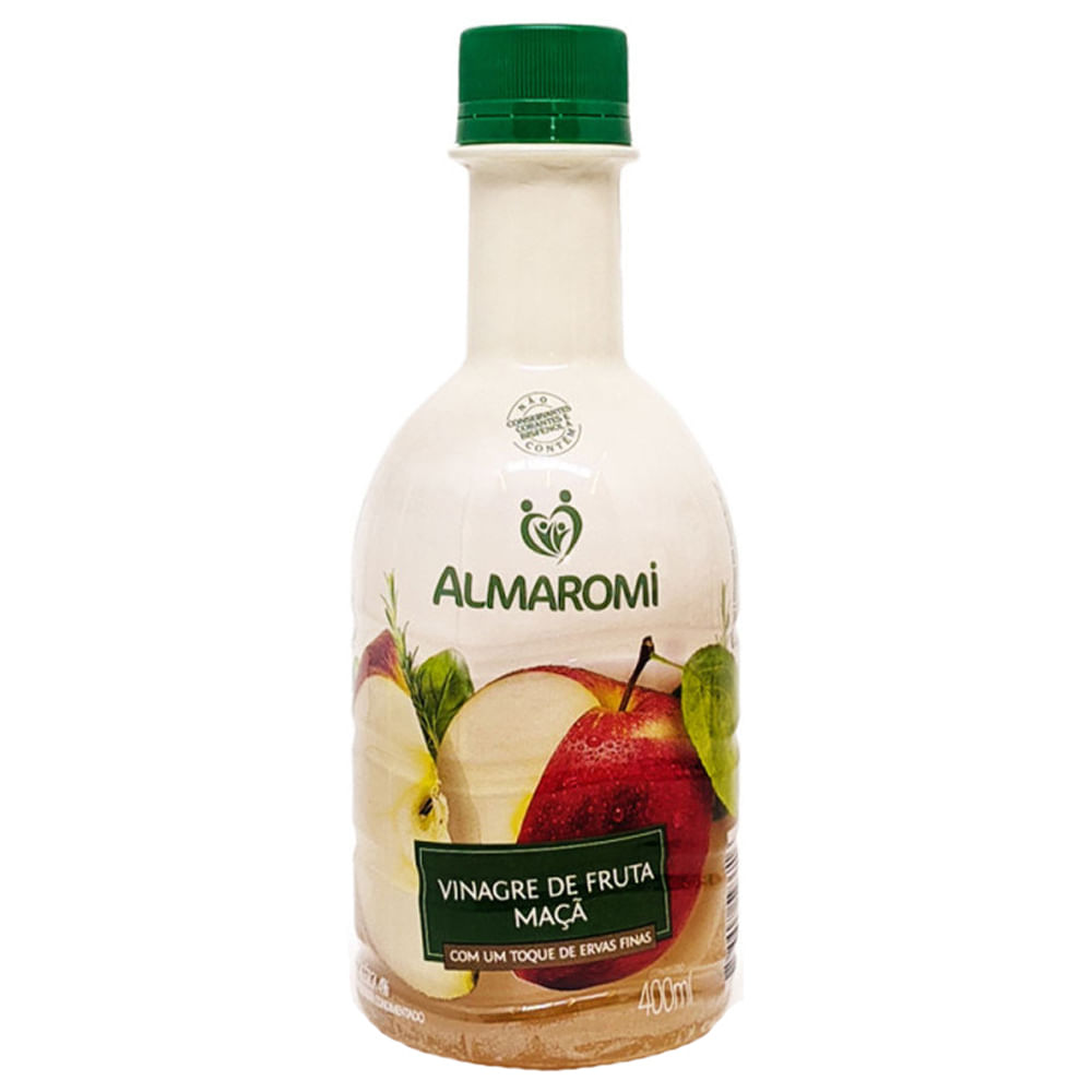 Vinagre Almaromi Maçã e Ervas Finas 400ml