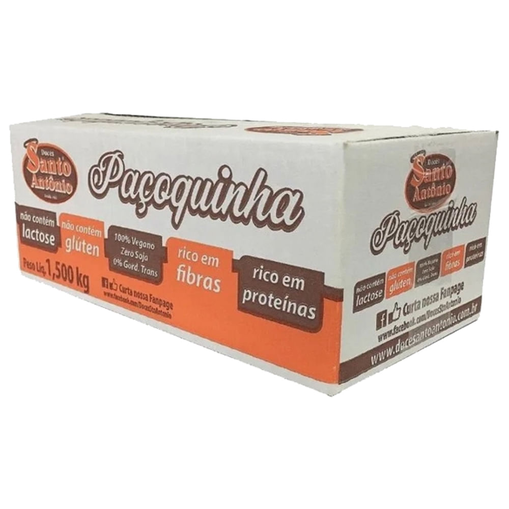 Paçoca Santo Antônio Paçoquinha 1,5kg