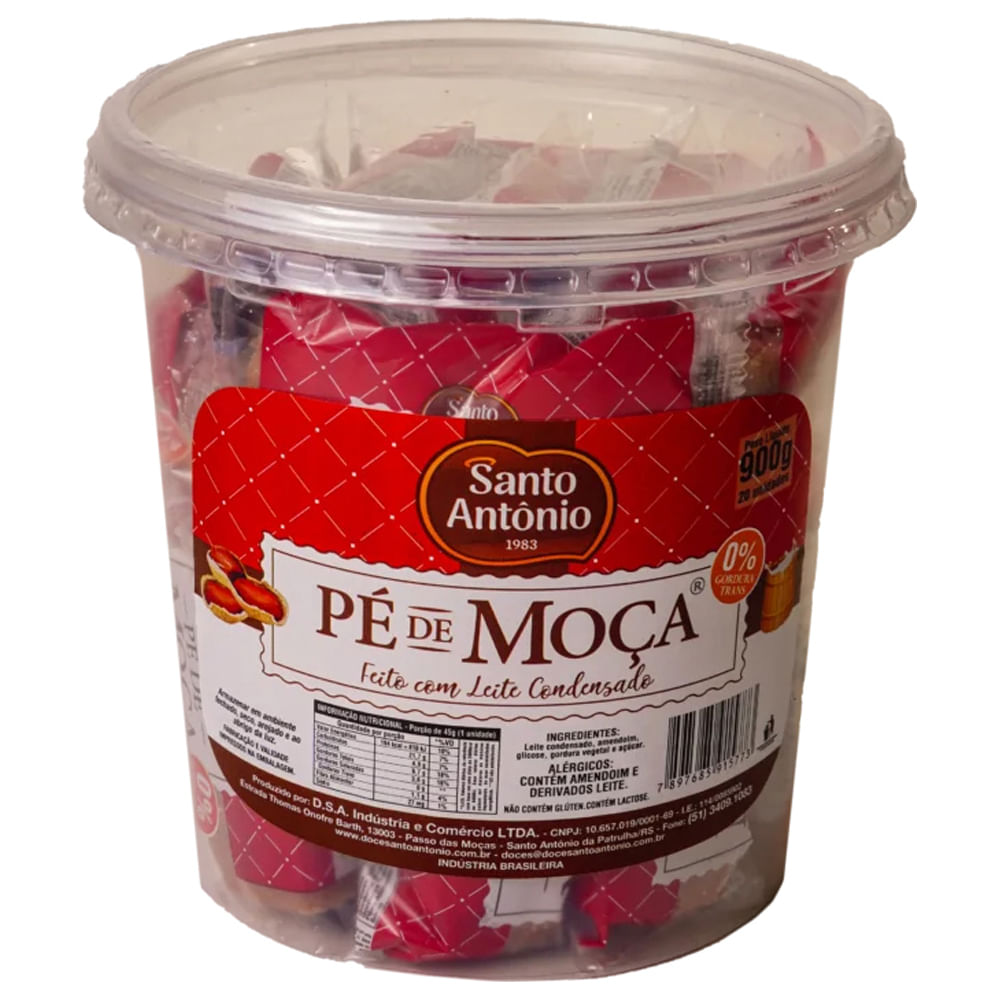 Pé de Moça Santo Antônio Pote 900g