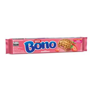 Biscoito Recheado Bono Morango 90g Biscoito Recheado Bono Morango 90g