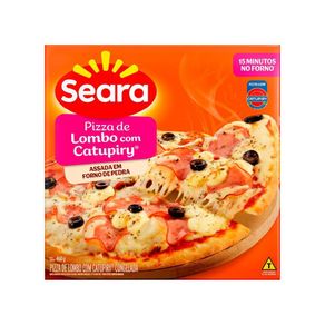Pizza Congelada Seara Lombo com Catupiry 460g