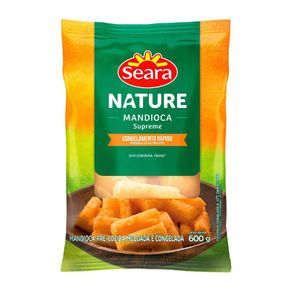 Mandioca Congelada Seara Nature Supreme 600g Mandioca Congelada Seara Nature Supreme 600g