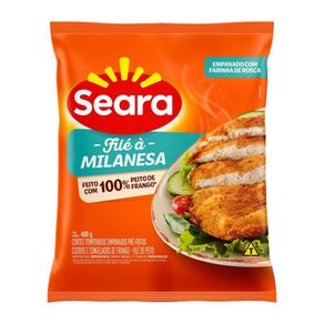 Filé de Frango Seara À Milanesa 400g Filé de Frango Seara À Milanesa 400g
