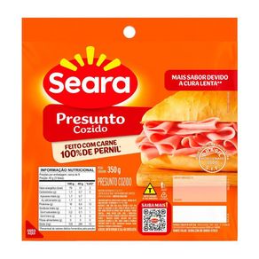 Presunto Cozido Seara Fatiado 350g