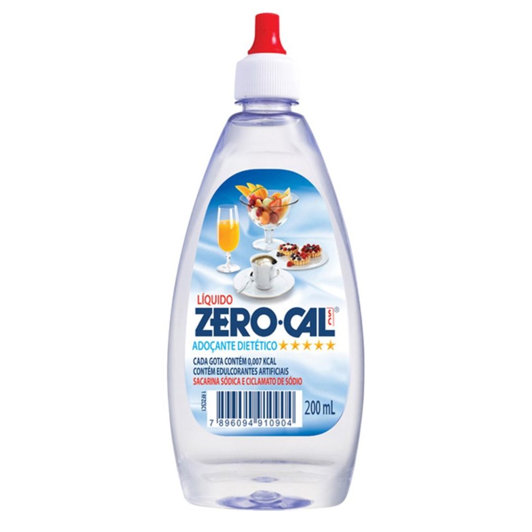 Adoçante Líquido Zero Cal Ciclamato 200ml