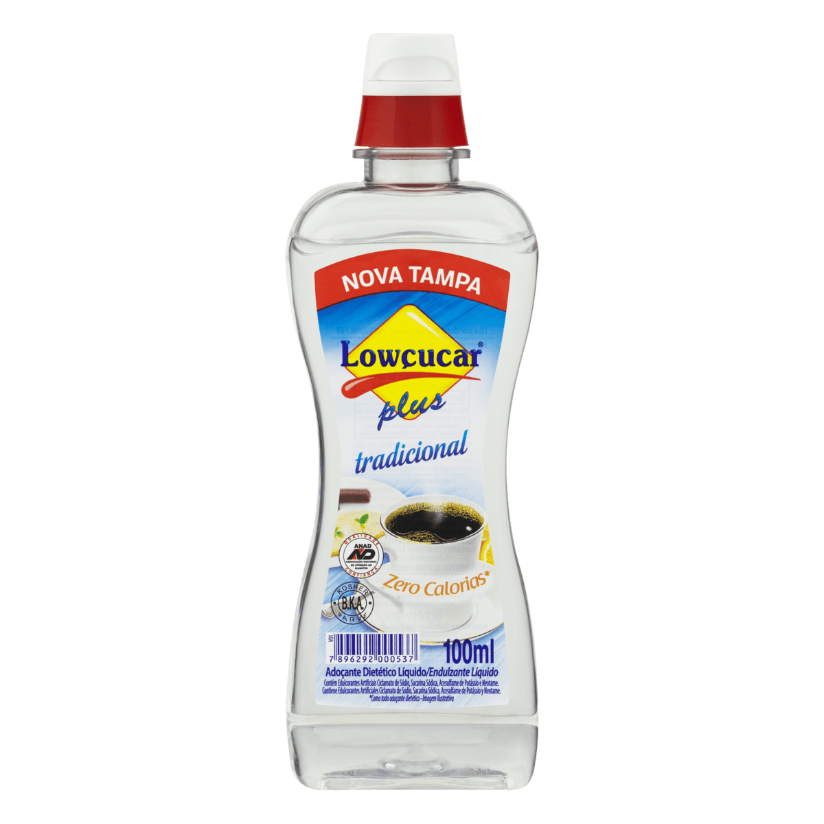 Adoçante Dietético Líquido Tradicional Lowçucar Plus 100ml