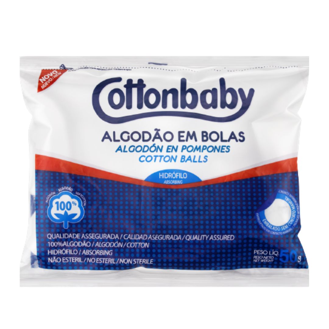 Algodão Cottonbaby em Bolas 50g