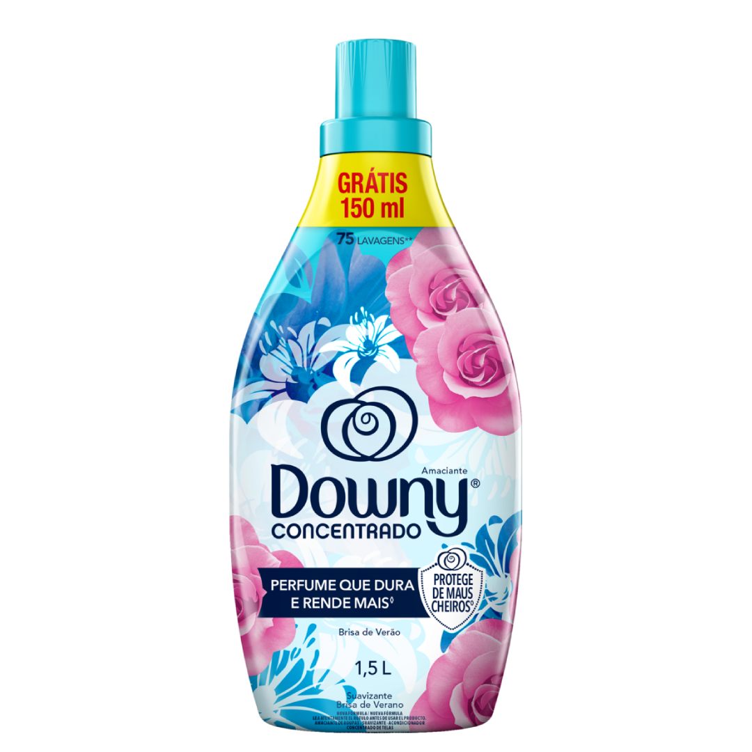 Amaciante Roupa Concentrado Downy Brisa Verão 1,5L