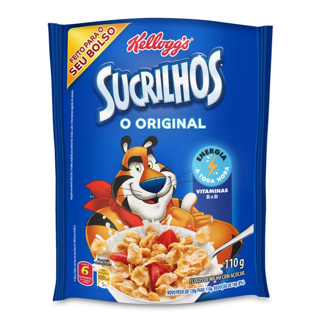 Cereal Matinal Kelloggs Sucrilhos Sachê 110g