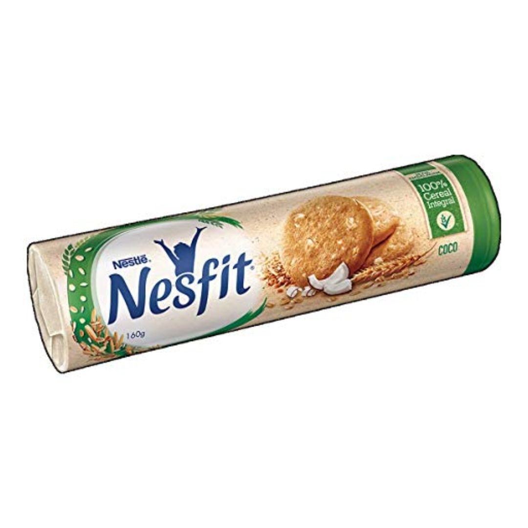 Biscoito Integral Nestlé Nesfit Coco 160g