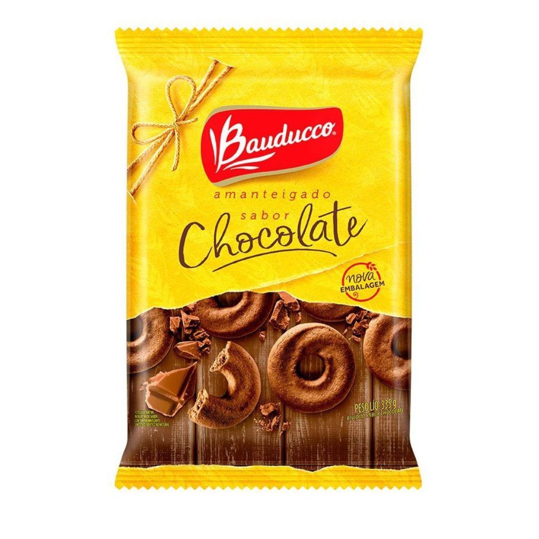Biscoito Bauducco Chocolate 335g