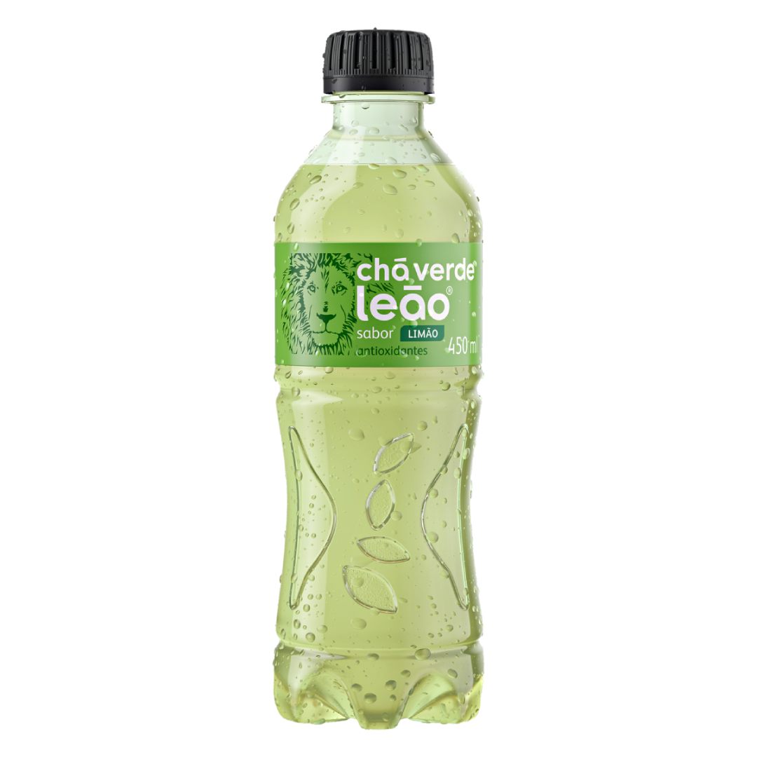 Chá Pronto Leão Antioxidante Chá Verde e Limão 450ml
