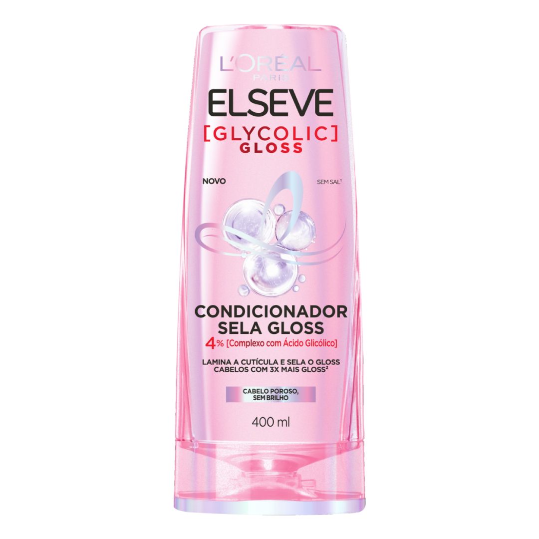 Condicionador Elseve Glycolic Gloss 400ml