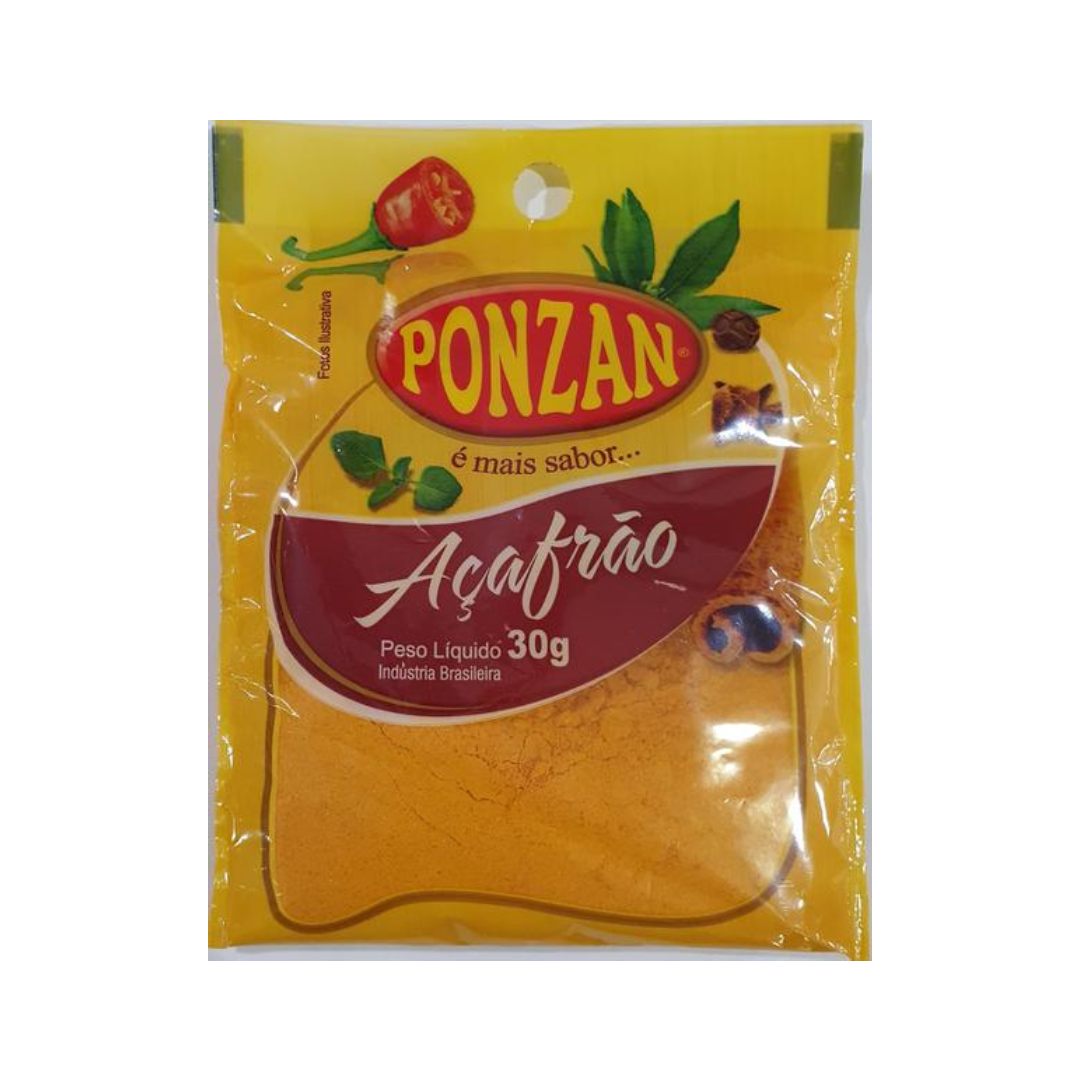 Açafrão Ponzan em Pó 15g