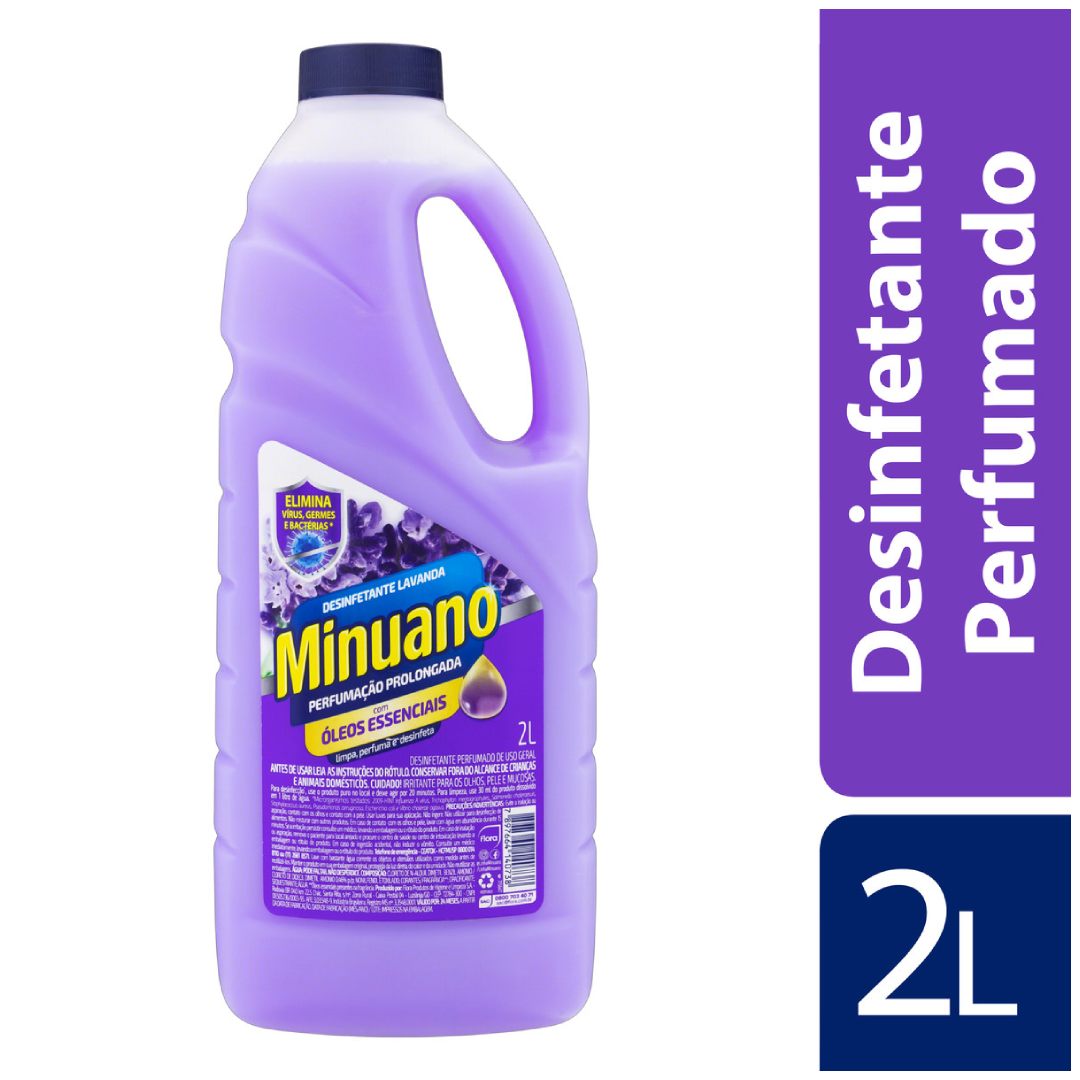 Desinfetante Minuano Lavanda 2 Litros