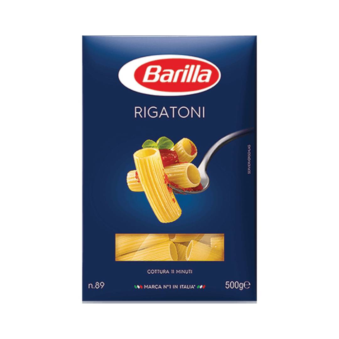 Macarrão Barilla Massa Grano Duro Rigatoni 500g