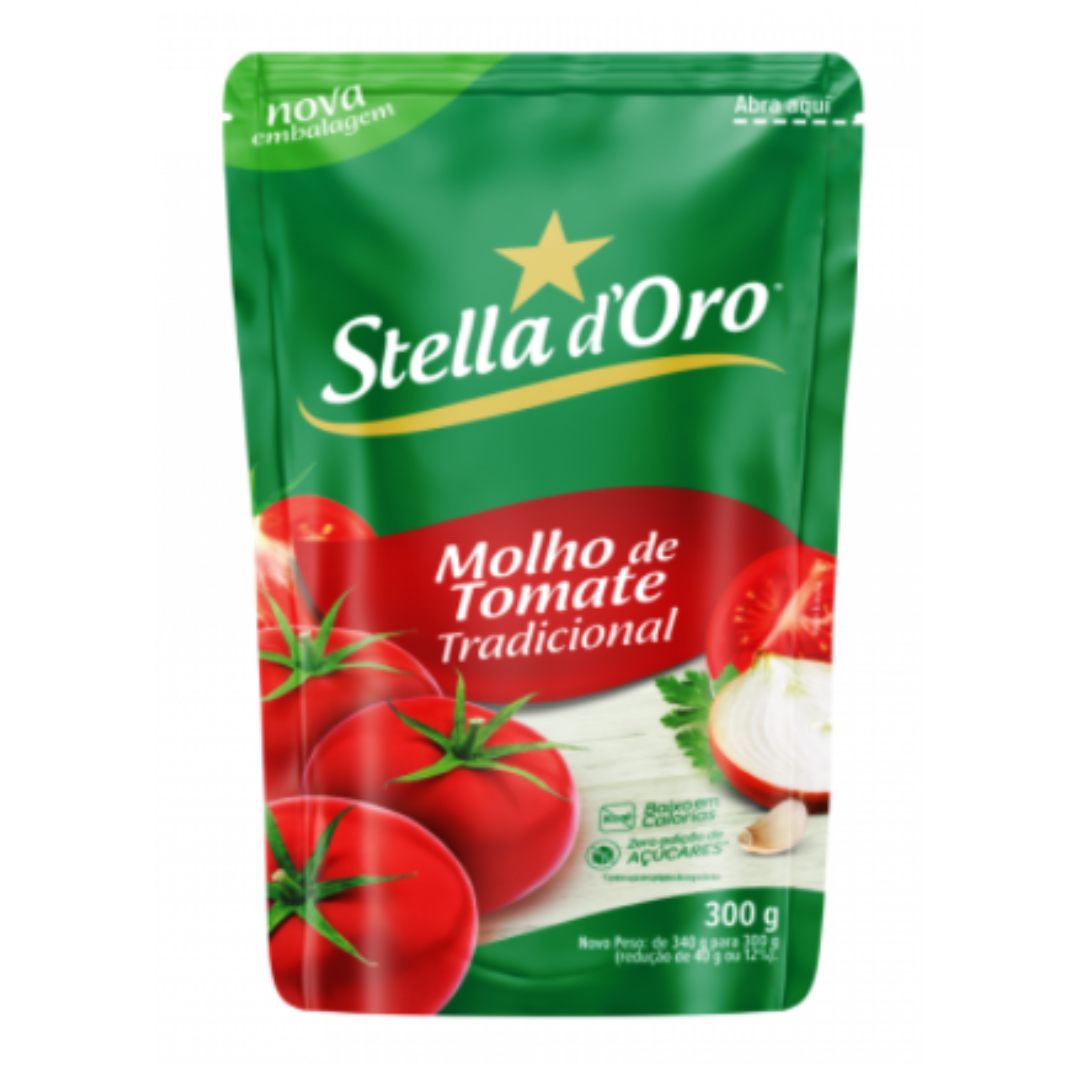 Molho de Tomate Stella Doro Tradicional Sachê 300g