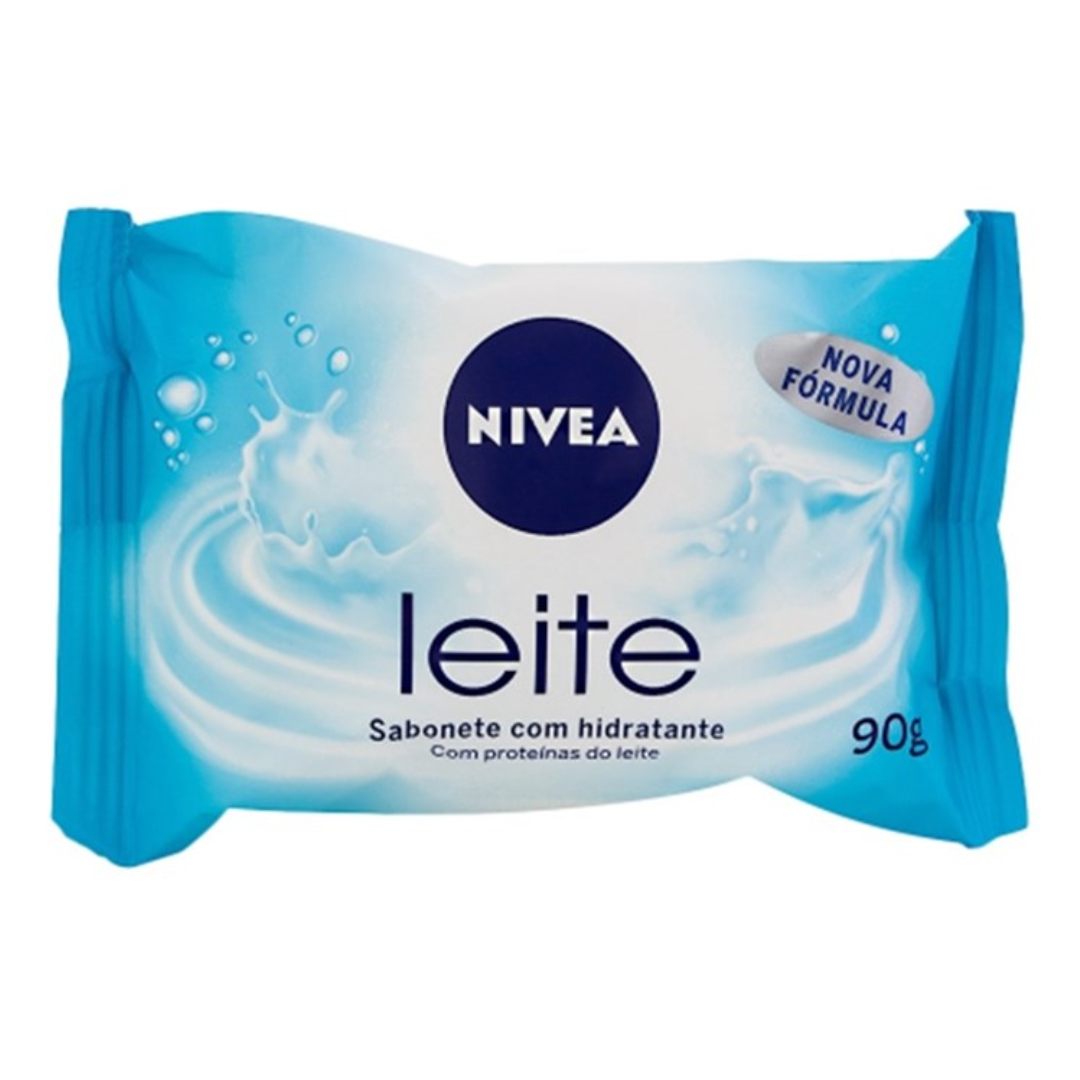 Sabonete em Barra Nivea Hidratante Leite Promo 6 Unidades 85g