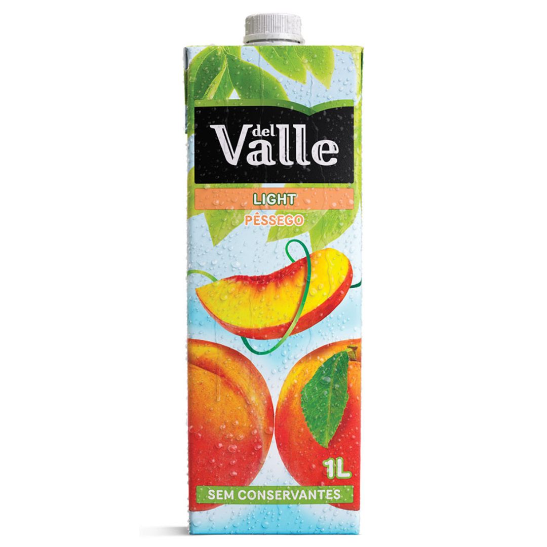 Suco Pronto Del Valle Light Néctar de Pêssego 1 Litro