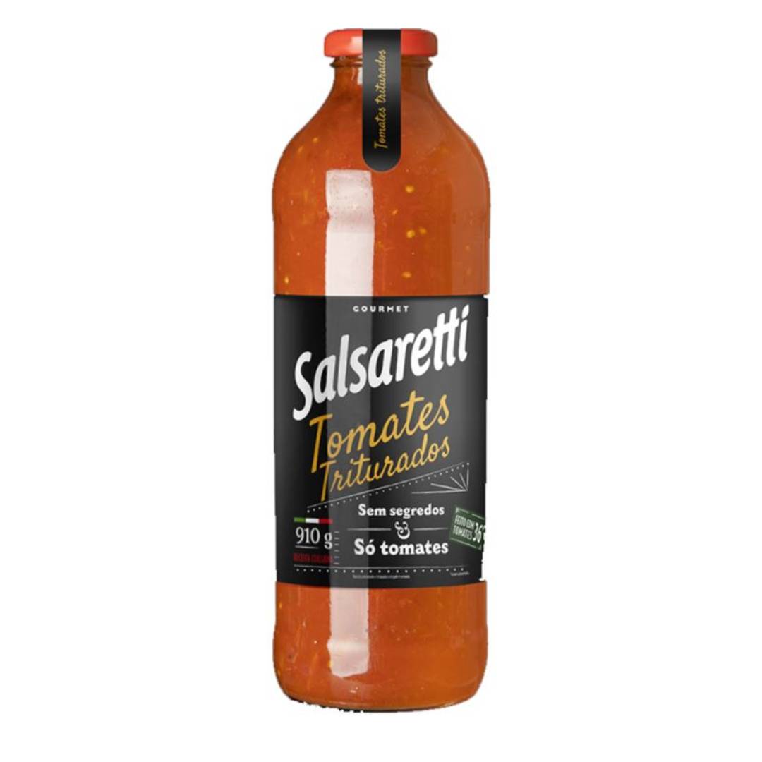 Molho de Tomate Triturado Salsaretti Gourmet 910g