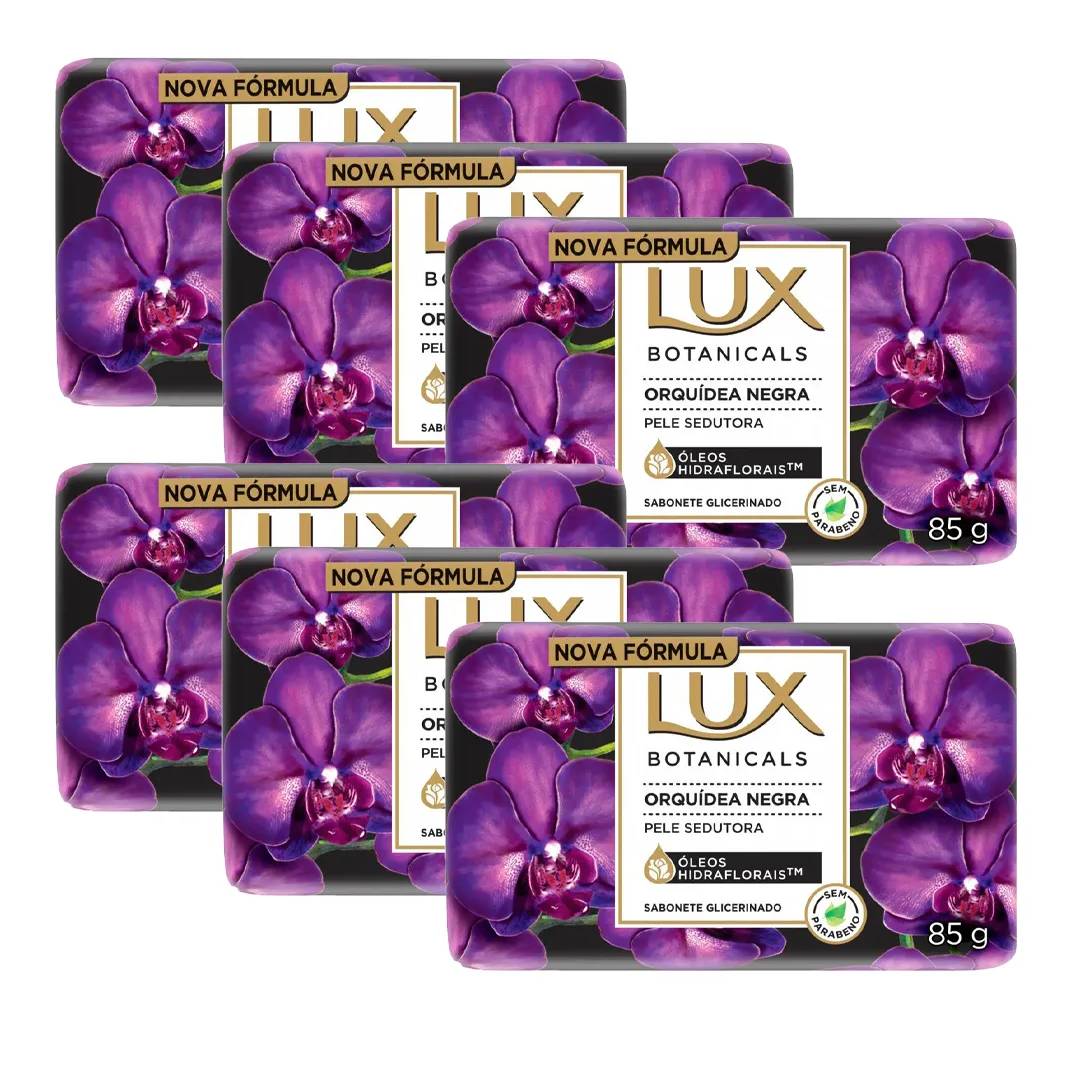 Sabonete em Barra Lux Botanicals Orquídea Negra 85g - 6 Unidades