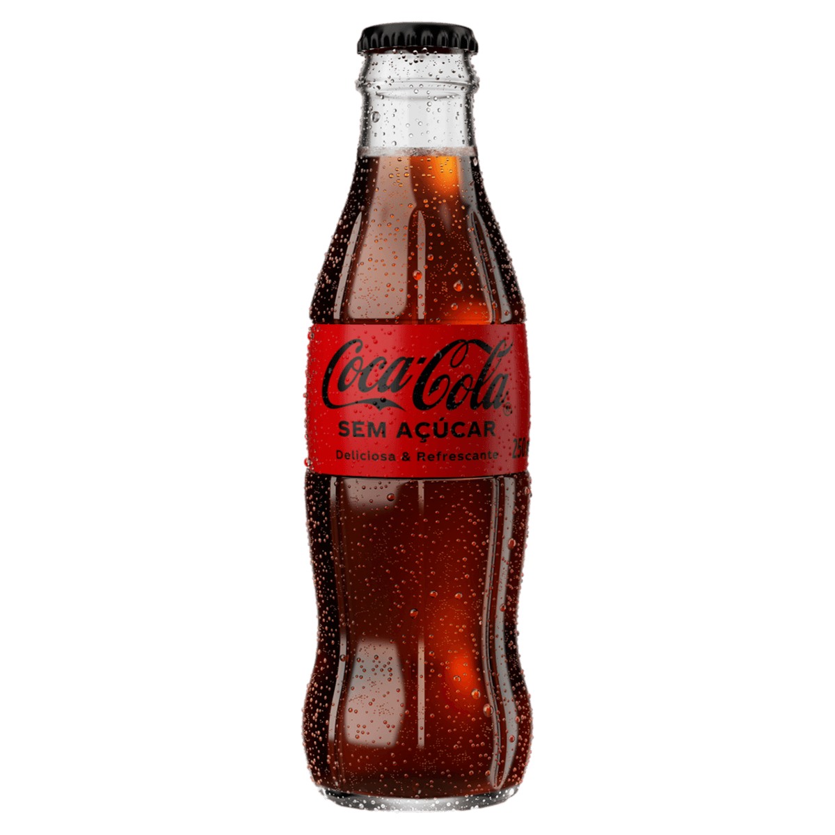 Refrigerante Coca Cola Sem Açucar 250ml Vidro