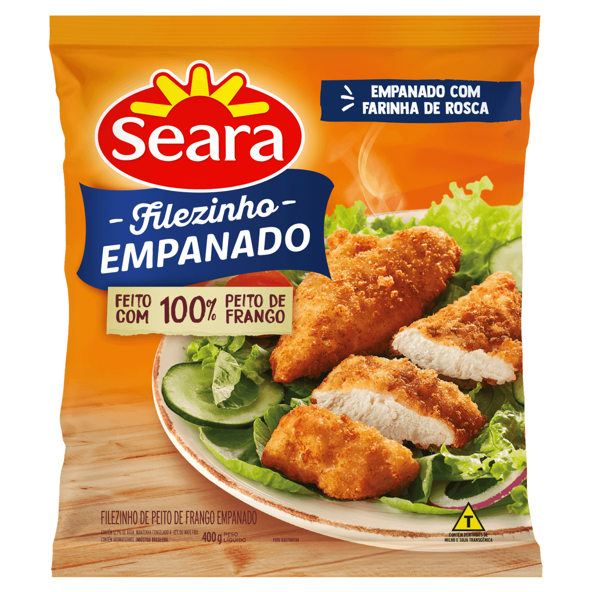 Filé de Frango Seara Empanado 400g