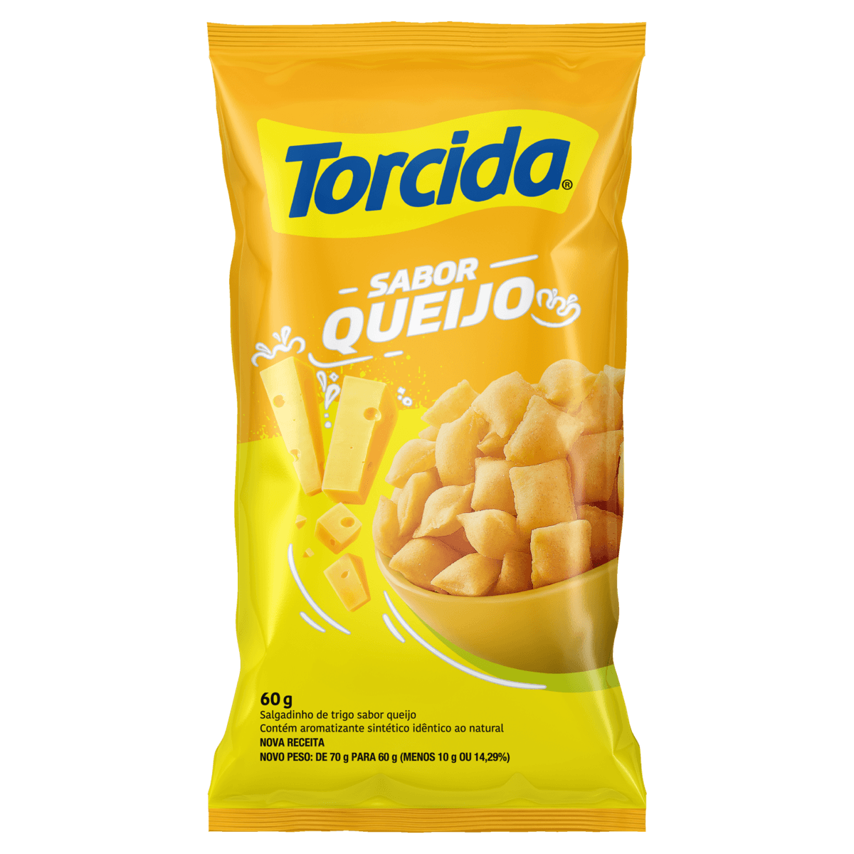 Salgadinho Torcida Queijo 60g