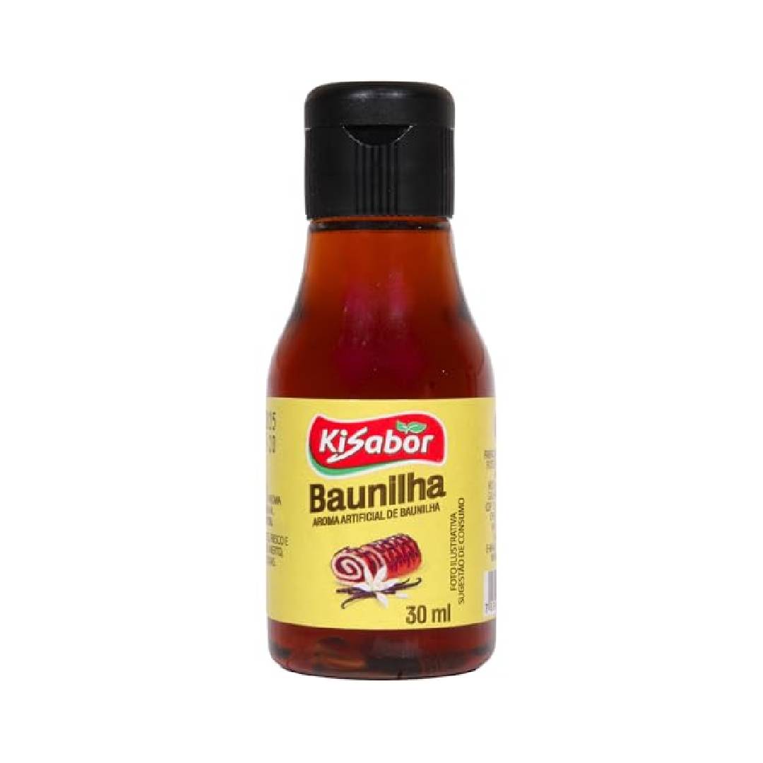 Aroma Artificial Kisabor Baunilha 30ml