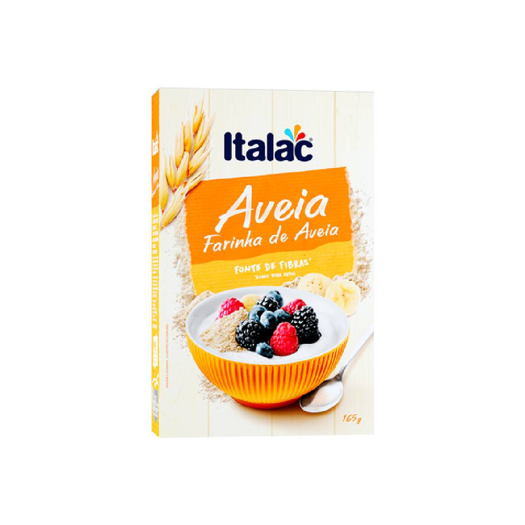 Farinha de Aveia em Flocos Italac 165g