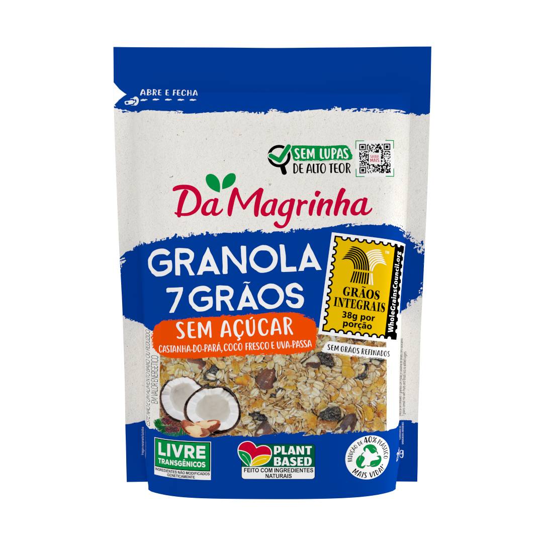 Granola Da Magrinha Sem Açúcar 250g