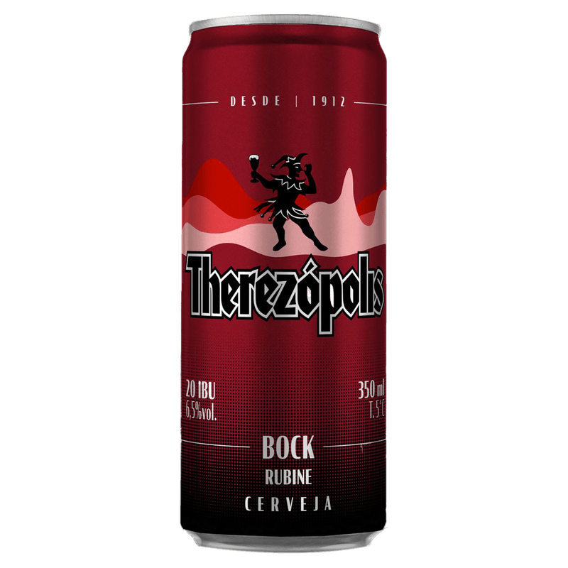 Cerveja Therezópolis Bock Rubine Lata 350ml - fortatacadistamobile