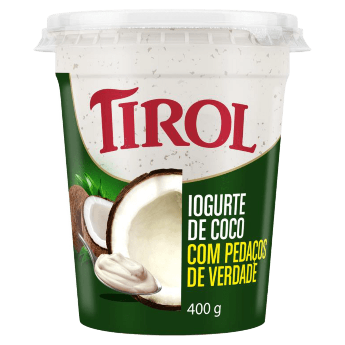 Iogurte Tirol Coco com Pedaços 400g