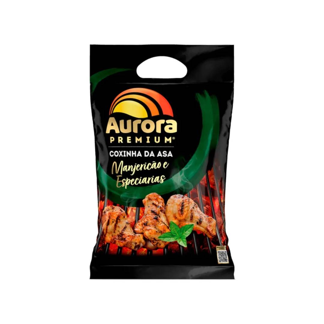 Coxinha da Asa de Frango Aurora Premium Apimentada 800g