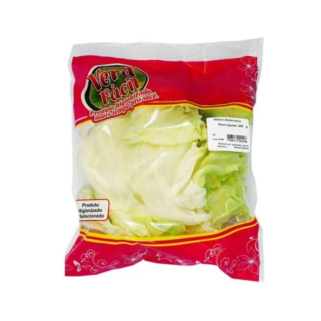Alface Americana Verd Fácil Bandeja 200g