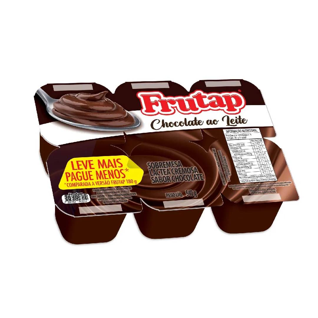 Sobremesa Frutap Chocolate ao Leite 540g