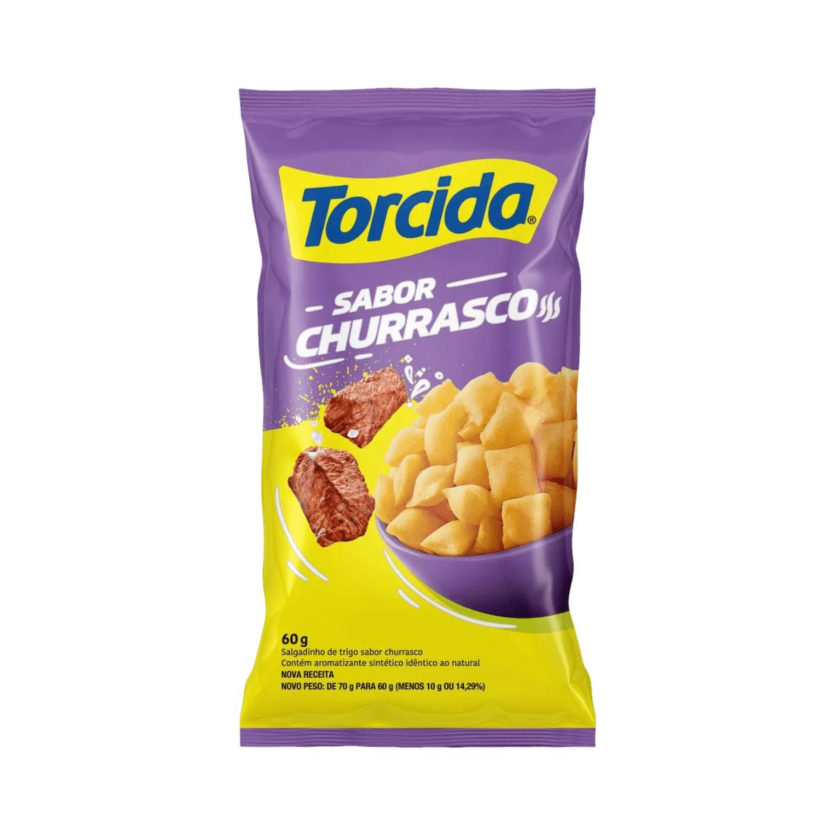 Salgadinho Torcida Churrasco 60g