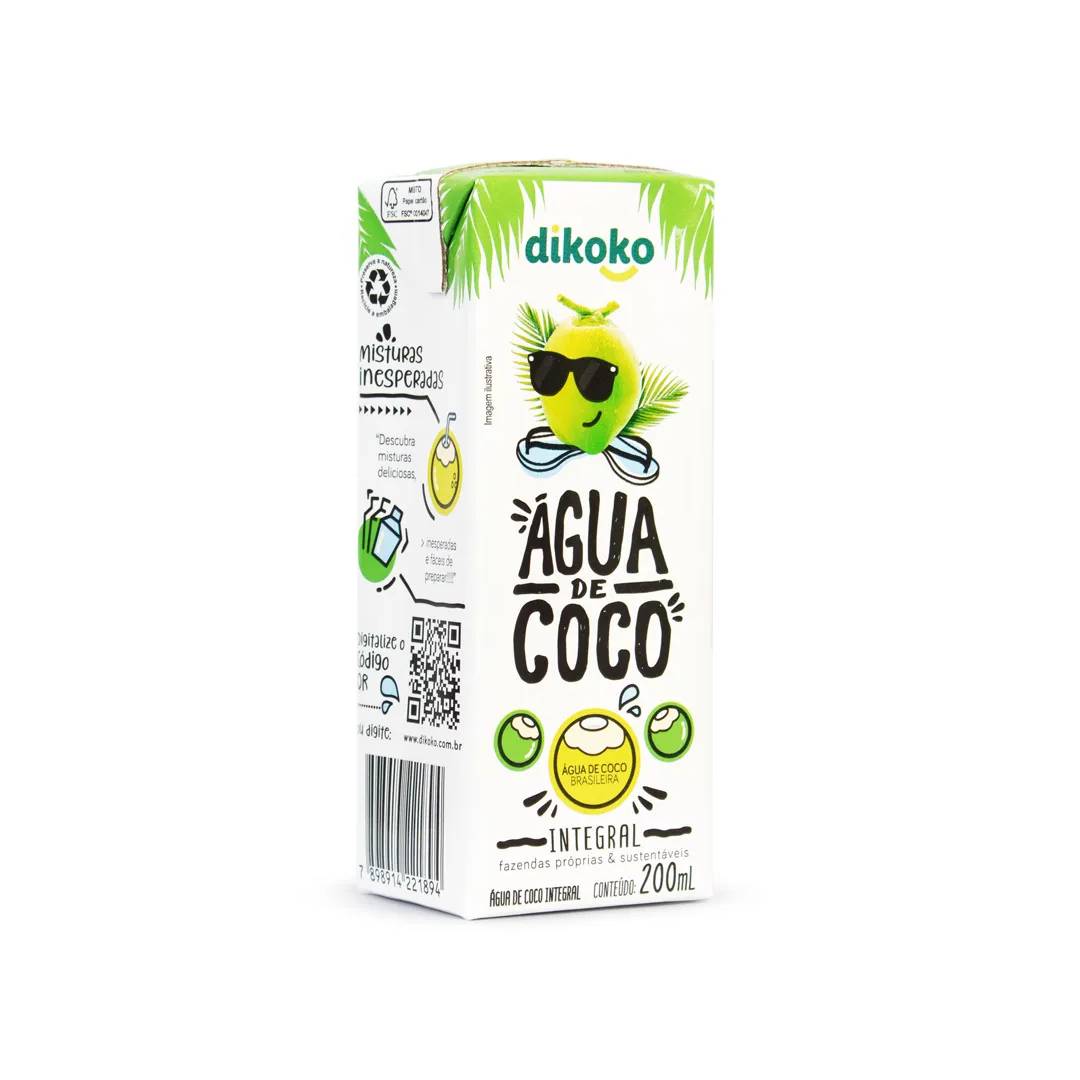Água de Coco Dikoko Integral 200ml