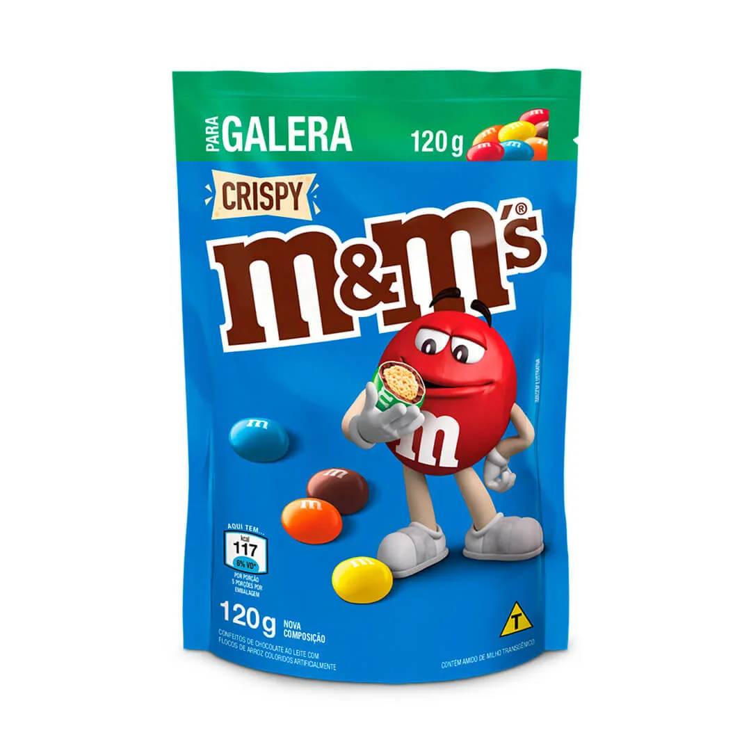 Chocolate M&Ms Crispy 120g