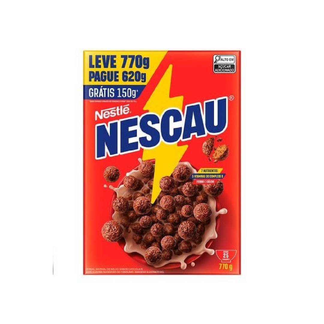 Cereal Matinal Nescau Leve 770g Pague 620g