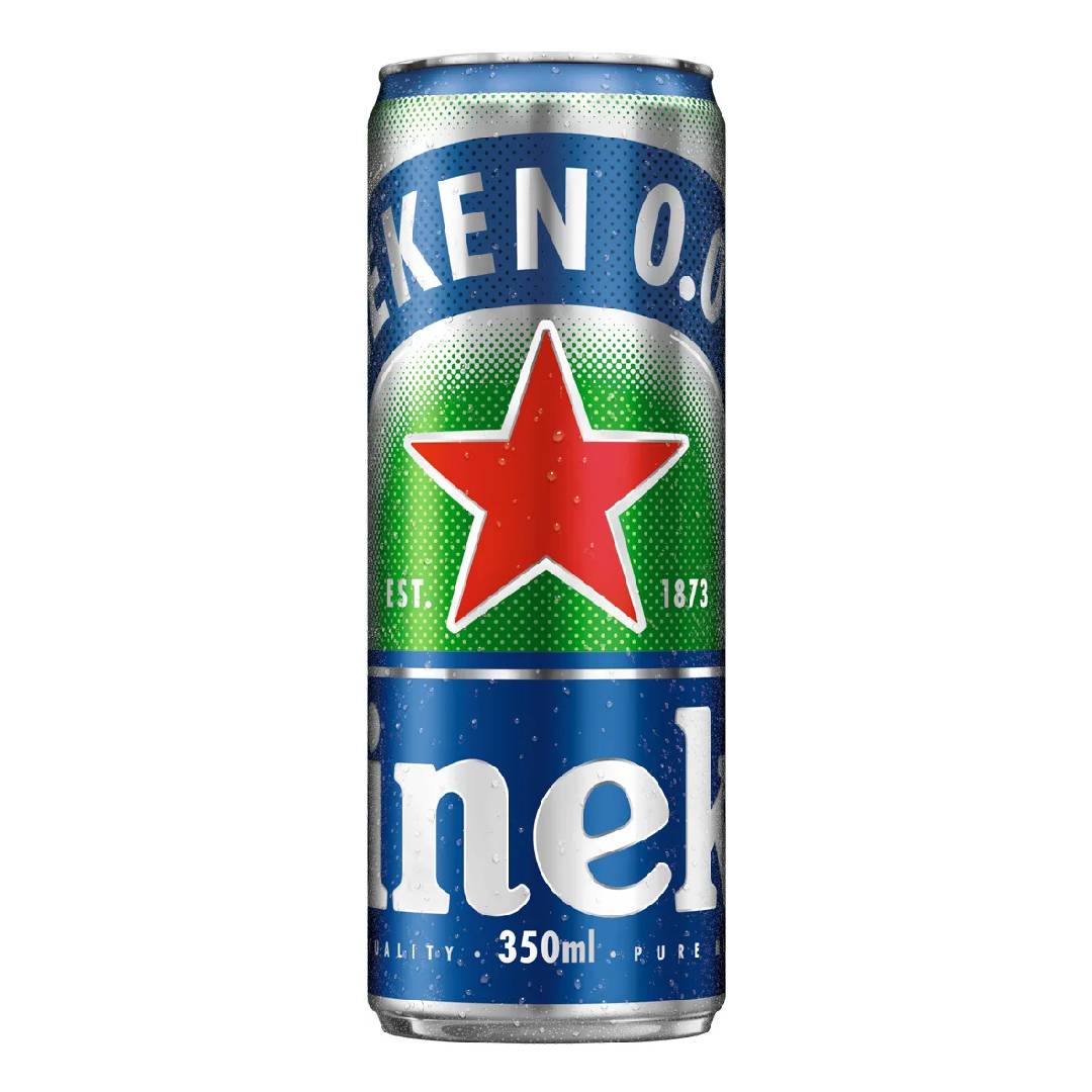 Cerveja Heineken Zero Álcool Lager 350ml