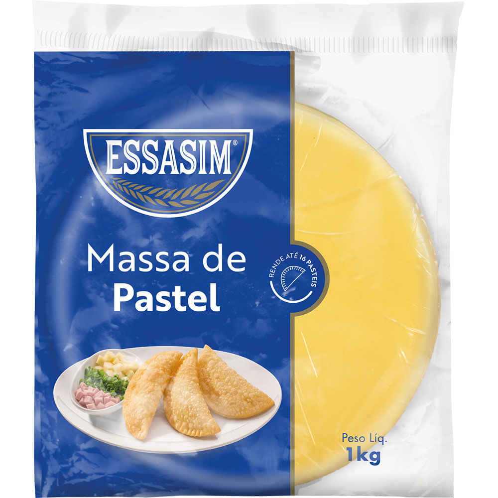 Massa para Pastel Essasim Redonda 1kg