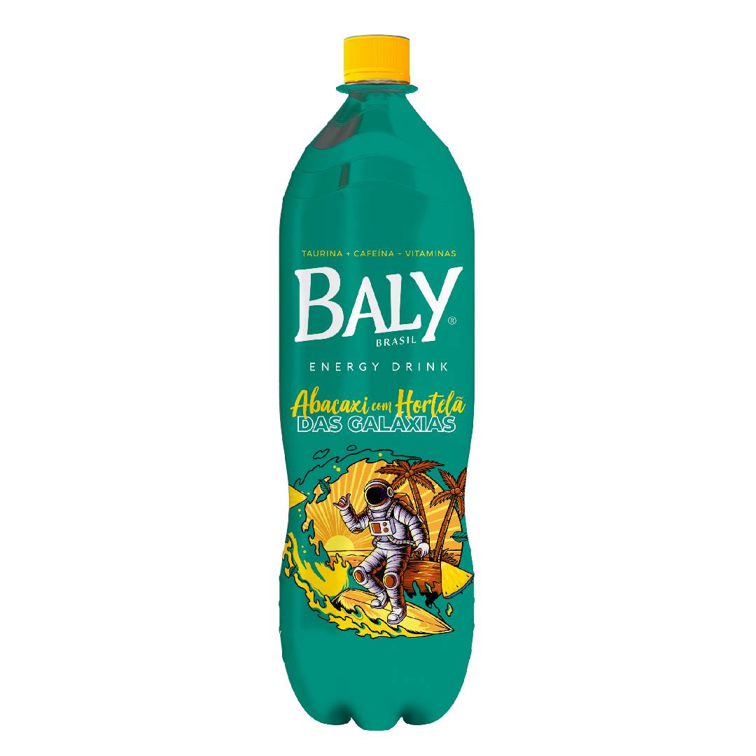 Energético Baly Sabor Abacaxi com Hortelã 2 Litros