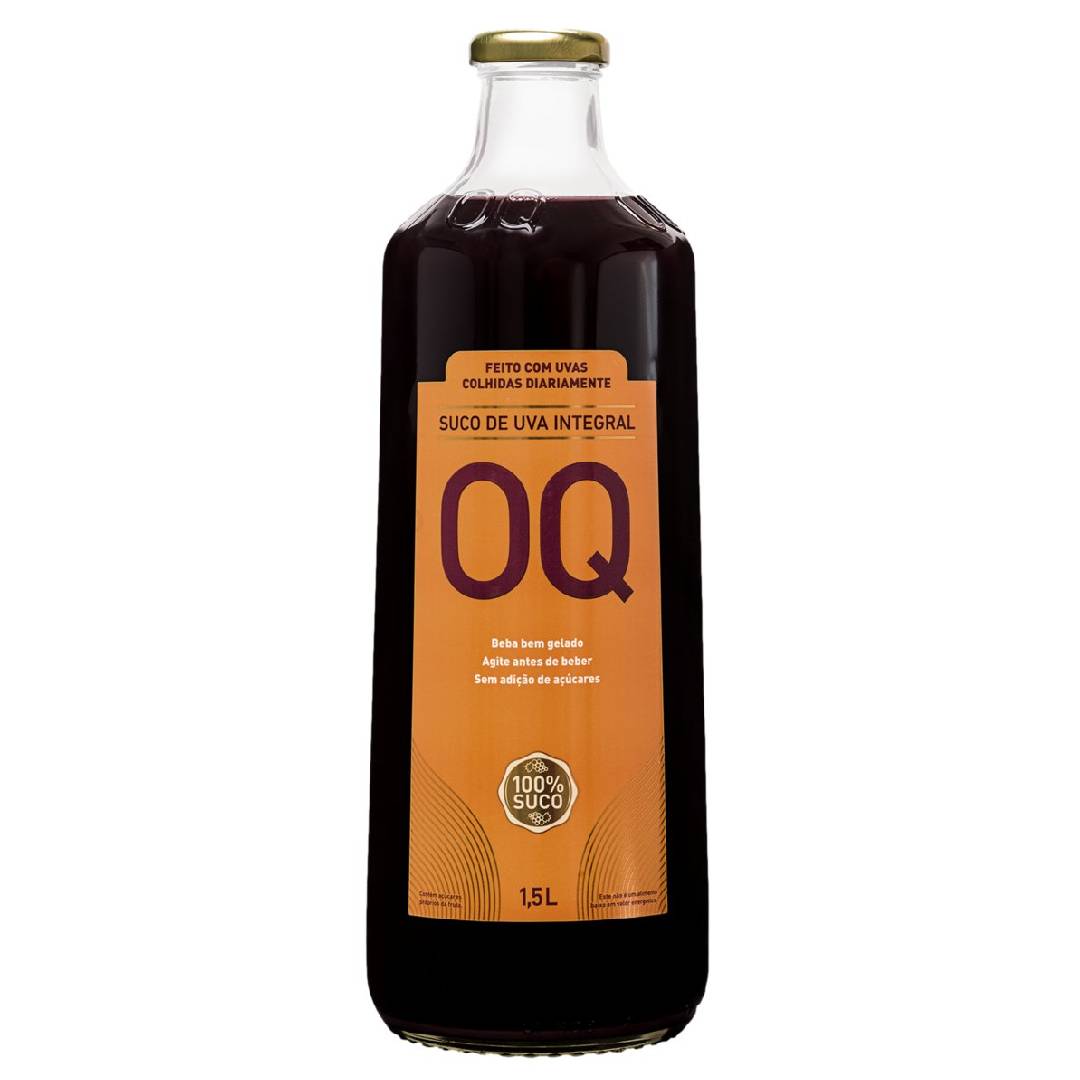 Suco de Uva Integral OQ 1,5L Vidro