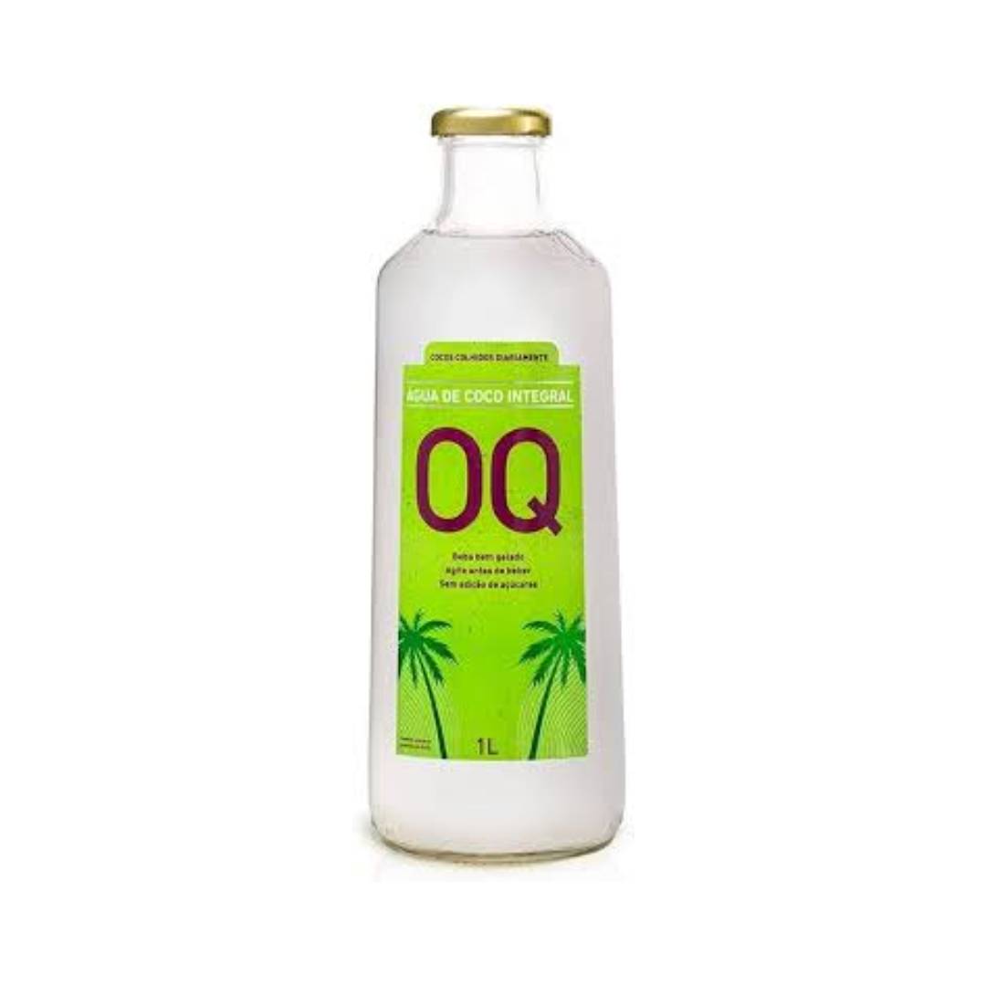 Água de Coco OQ Integral 1L Vidro